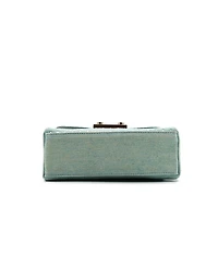 Like Dreams Beagle Studded Denim Crossbody Bag