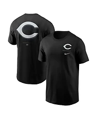 Nike Men's Black Cincinnati Reds Lights Out Bar Loading T-Shirt