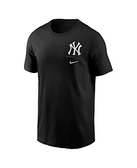 Nike Men's Black New York Yankees Lights Out Bar Loading T-Shirt