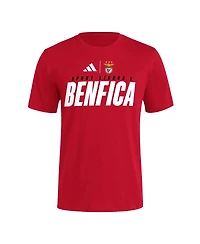 Adidas Men's Red Benfica 2025 Club World Cup Fresh T-Shirt