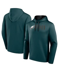 Logo Athletic Men's Green Philadelphia Eagles Head Start Pullover Hoodie