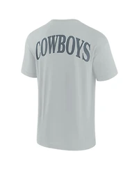 Fanatics Men's and Women's Gray Dallas Cowboys Elements Iconic T-Shirt