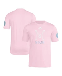 Adidas Men's Pink Inter Miami Cf 2025 Archive Collection T-Shirt