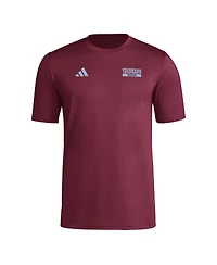 Adidas Men's Burgundy Colorado Rapids Local Wrap T-Shirt