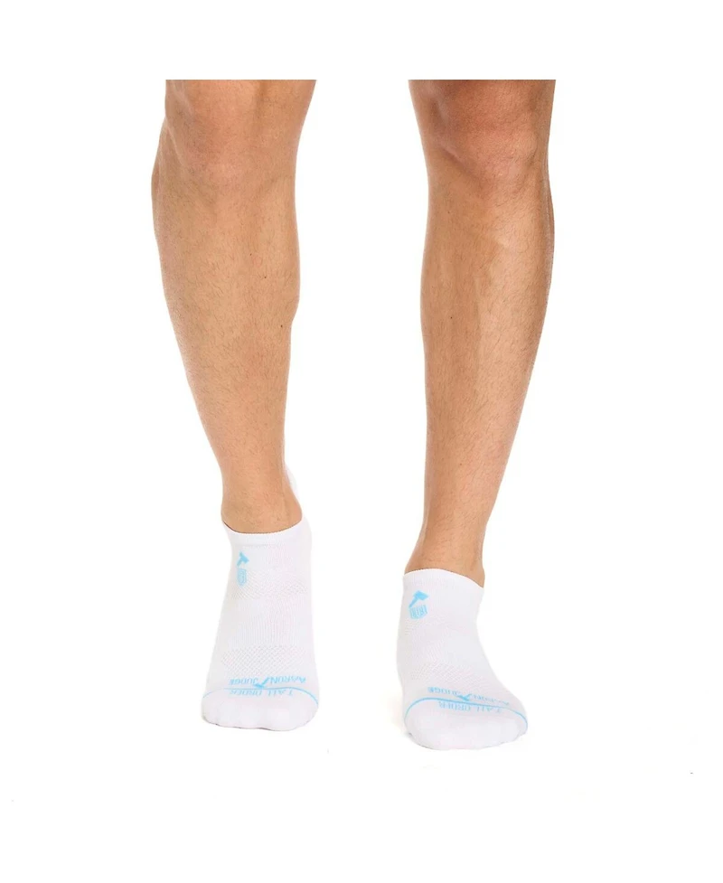 Tall Order Men's and Women's White Aaron Judge's Gameday 2-Pack Low-Cut Non-Slip Gripper Socks