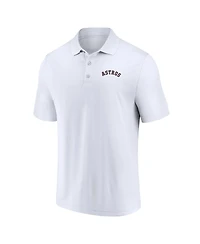 Fanatics Men's White Houston Astros Component Polo Shirt