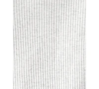 Carter's Baby Long-Sleeve Ribbed Bodysuits, 4 Pack