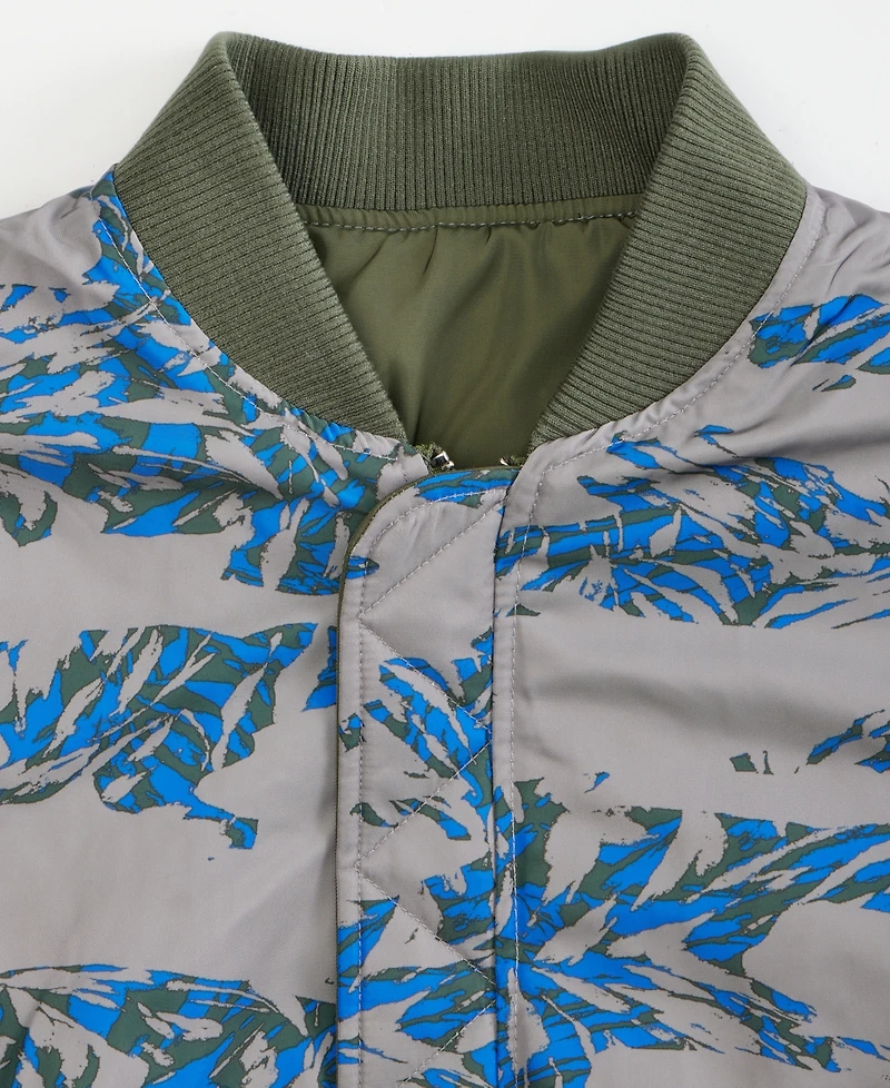 Mode of One Men's Relaxed-Fit Reversible Bomber Jacket, Macy's Exclusive