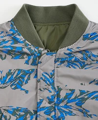 Mode of One Men's Relaxed-Fit Reversible Bomber Jacket, Macy's Exclusive