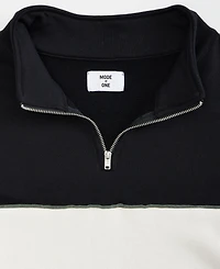 Mode of One Men's Relaxed-Fit Half-Zip Sweatshirt, Macy's Exclusive