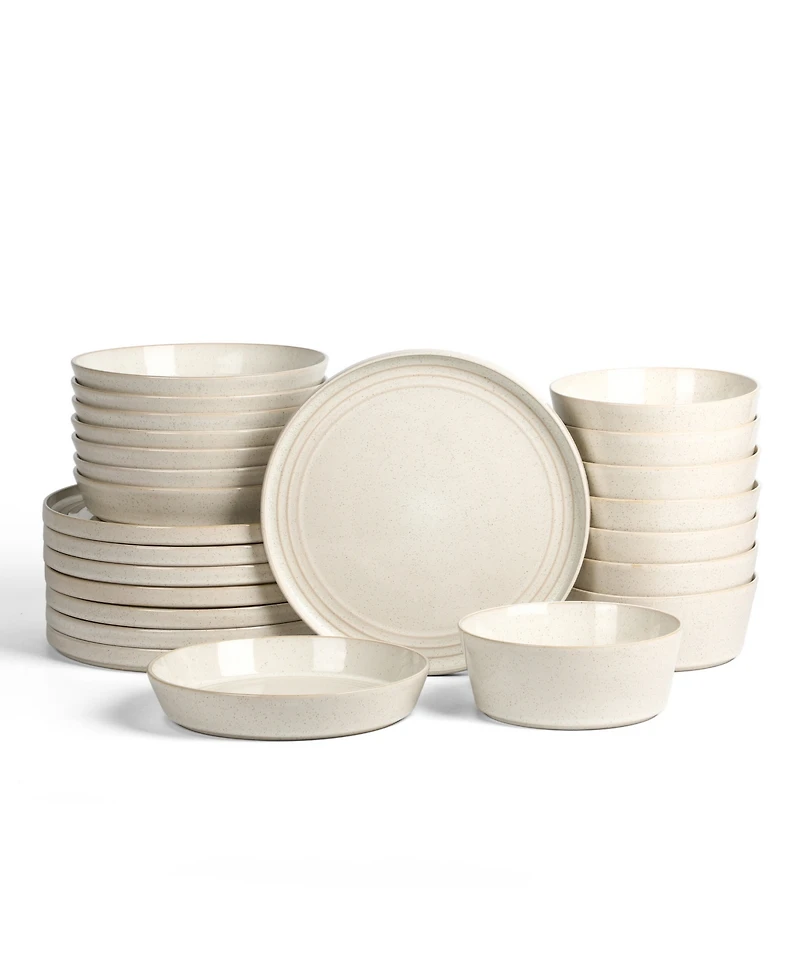 Stone Lain Claire 24 Pc. Dinnerware Set, Service for 8