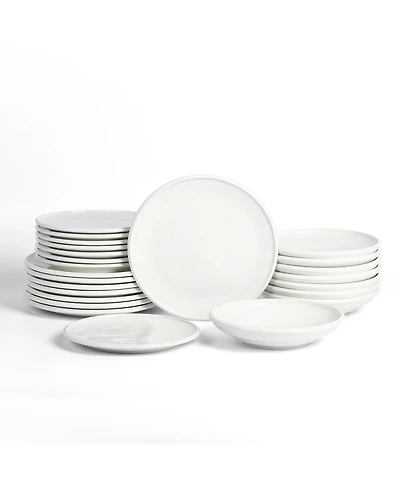 Earth & Clay Harmony 24 Pc. Dinnerware Set, Service for 8