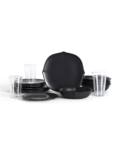 Stone Lain Baskerville Pc. Dinnerware & Glassware Set