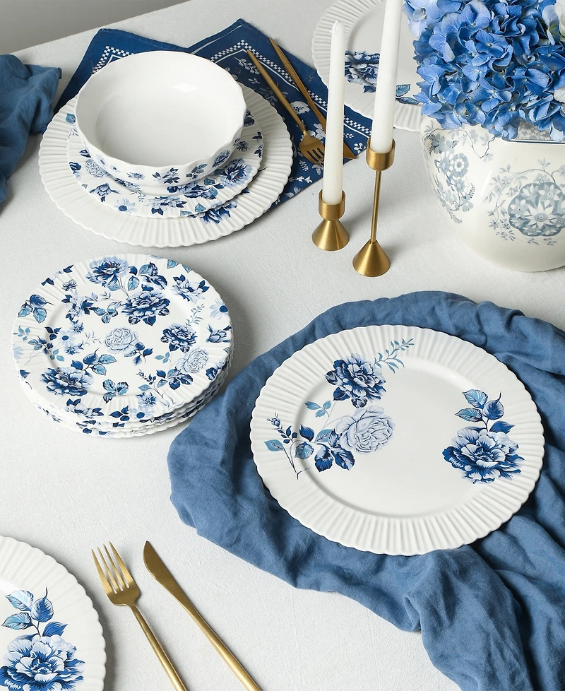 Stone Lain Fiore Salad Plates, Set of 4