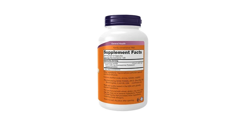 Now Foods Glucosamine Sulfate ,750 mg ,240 Caps