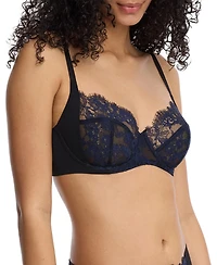 Skarlett Blue Women's Entice Lace Full Coverage Underwire Bra