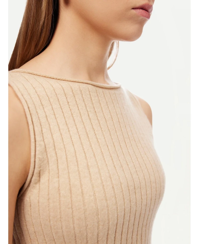 Gobi Cashmere Women's Crop Top