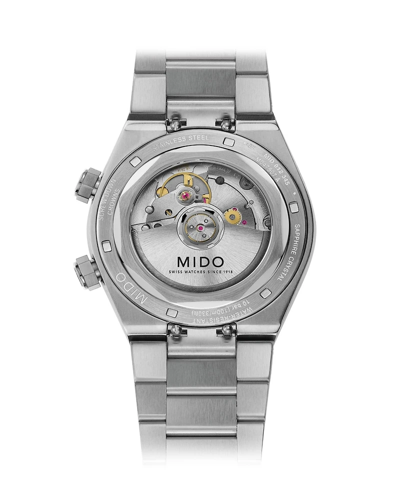 Mido Unisex Multifort 8 Ice Swiss Automatic Watch, 40mm