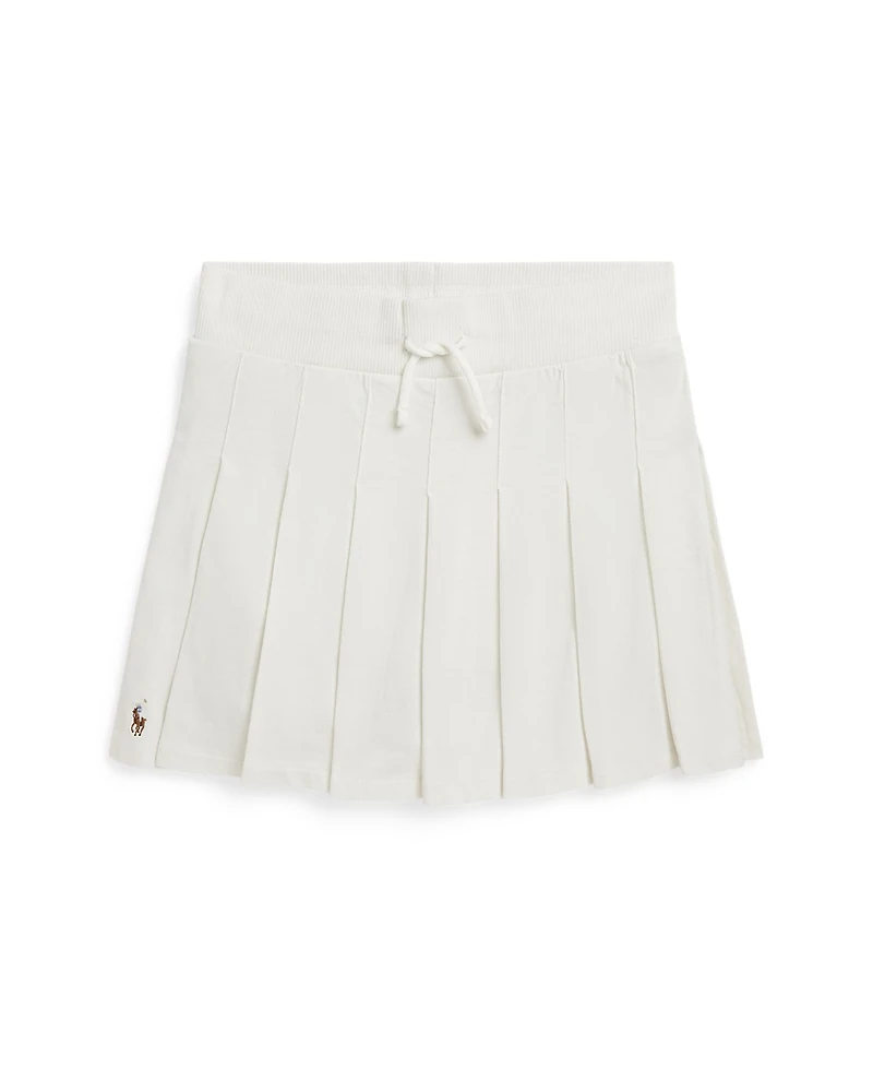 Polo Ralph Lauren Big Girls Pleated Jersey Skort