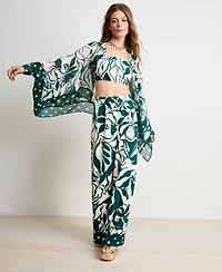 Women's Reversible Cropped Top, Macy's Exclusive - On 34th | Alix Friedberg Capsule Collection