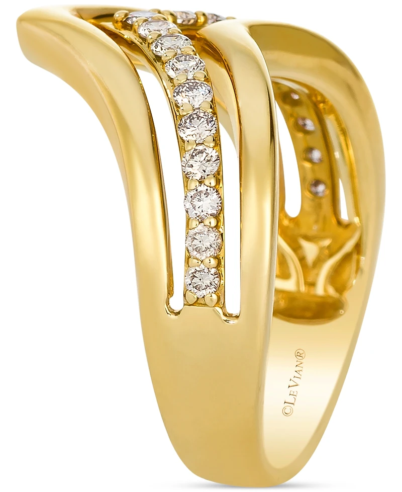 Le Vian Nude Diamond Ring (3/8 ct. t.w.) set in 14k Yellow Gold