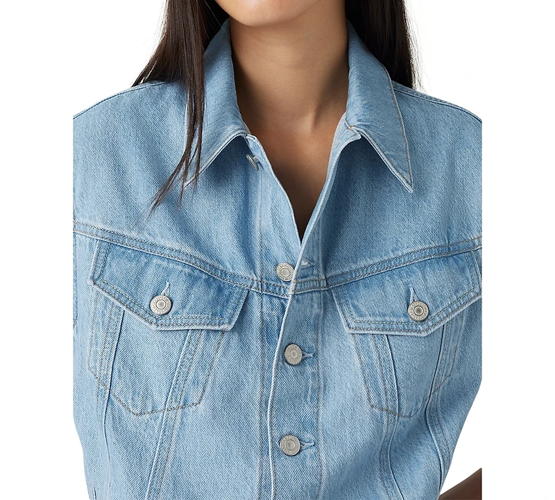 Levi's Women's Cotton Iconic Sleeveless Denim Dress