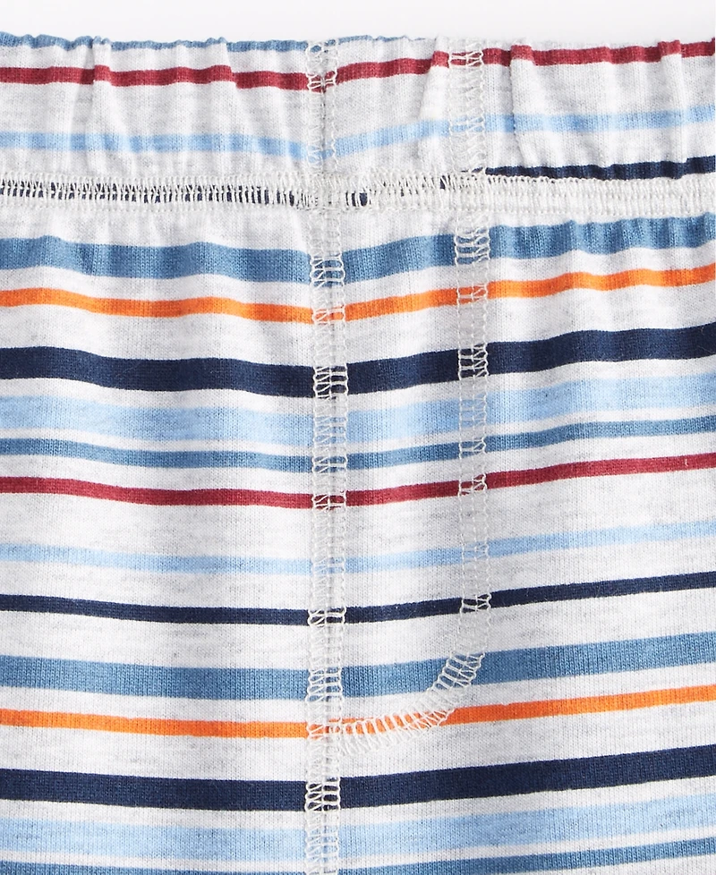 First Impressions Baby Boys Striped Jogger Pants, Exclusively at Macy's