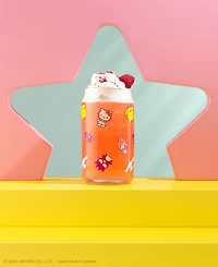 JoyJolt Hello Kitty Friends Character Toss Can Drinking Glasses, Set of 4