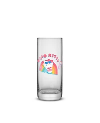 JoyJolt Hello Kitty Friends Summer Drinking Glasses, Set of 4