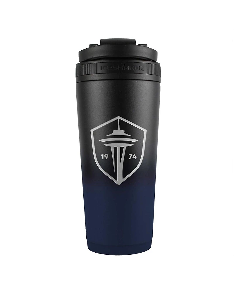 Wincraft Seattle Sounders Fc 26oz. Ombre Stainless Steel Ice Shaker Blender Bottle