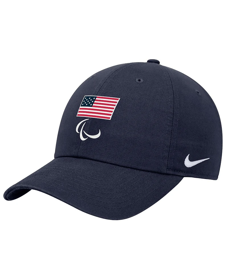 Nike Men's Navy U.s. Paralympics Club Adjustable Hat