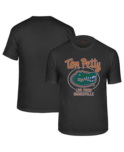 Original Retro Brand Men's Tom Petty Black Florida Gators Label T-Shirt