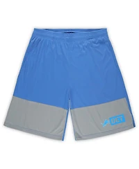 Fanatics Men's Blue/Silver Detroit Lions Big Tall Best of the Performance Shorts