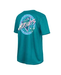 New Era Teal Charlotte Hornets Glow-in-the-Dark T-Shirt