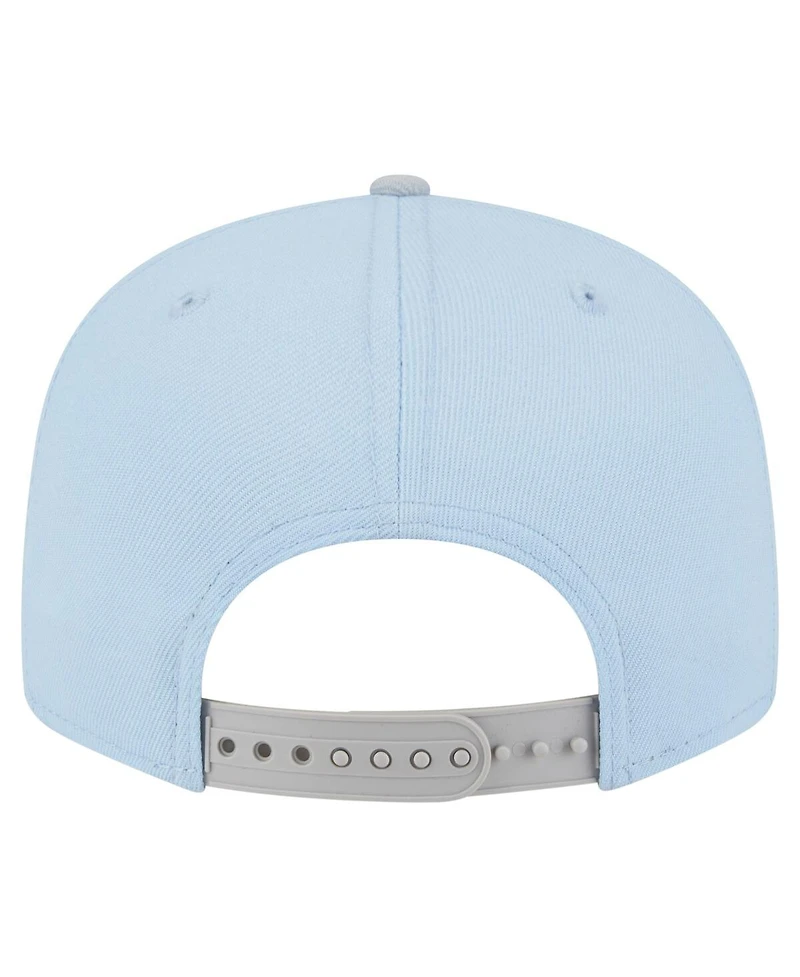 New Era Men's Light Blue Chicago Fire Color Pack Two-Tone 9FIFTY Snapback Hat