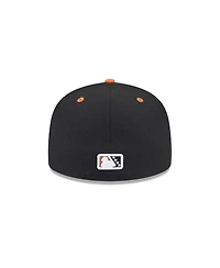 New Era Men's Black Winston-Salem Dash Theme Nights 59FIFTY Fitted Hat