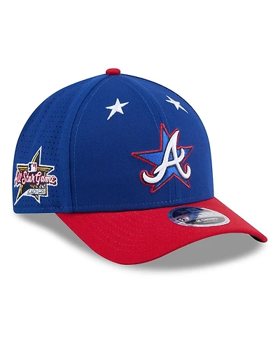 New Era Men's Blue/Red Atlanta Braves 2025 Mlb All-Star Game Workout 9FORTY M-Crown Adjustable Hat