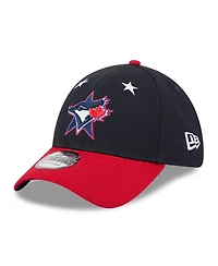New Era Men's Navy/Red Toronto Blue Jays 2025 Mlb All-Star Game Workout 39THIRTY Flex Hat
