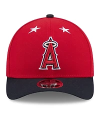 New Era Men's Red/Navy Los Angeles Angels 2025 Mlb All-Star Game 9FORTY M-Crown Adjustable Hat