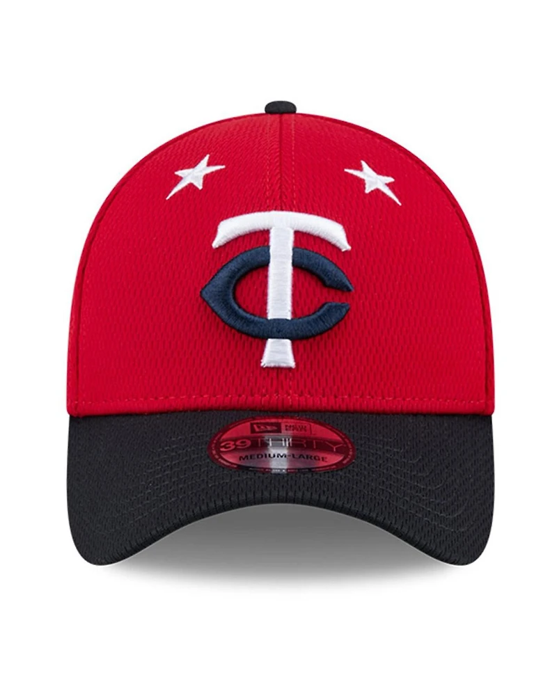 New Era Men's Red/Navy Minnesota Twins 2025 Mlb All-Star Game 39THIRTY Flex Hat