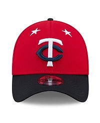 New Era Men's Red/Navy Minnesota Twins 2025 Mlb All-Star Game 39THIRTY Flex Hat