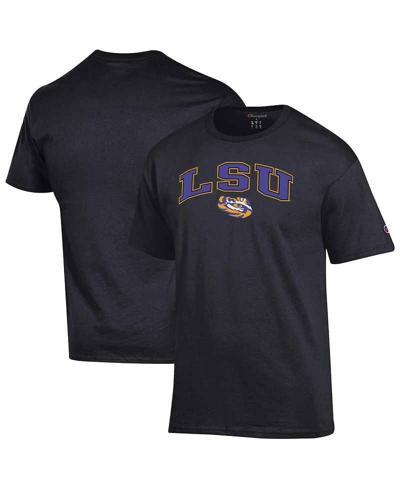 Champion Men's Lsu Tigers Arch Over Logo T-Shirt