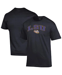 Champion Men's  Lsu Tigers Arch Over Logo T-Shirt