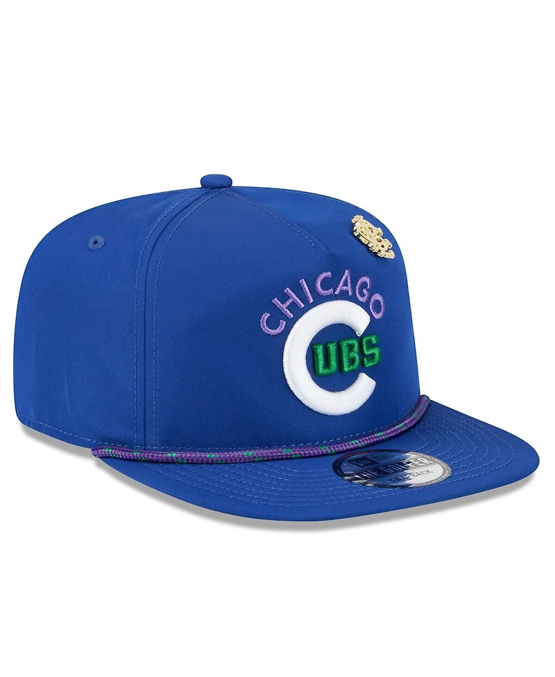 New Era Men's Royal Chicago Cubs 2025 Big League Chew Golfer Snapback Hat