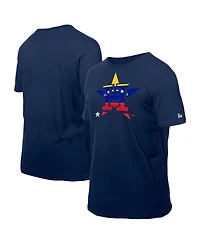 New Era Men's Navy Houston Astros Venezuelan Flag Logo T-Shirt