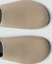 Mango Men's Suede Leather Clogs