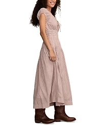 Lucky Brand Women's Light My Fire Maxi Slip Dress