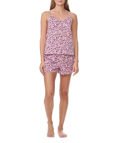 Tommy Hilfiger Women's 2Pc Cami and Boxer Pajama Set