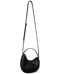 Lauren Ralph Leather Mini Tasha Crossbody Bag