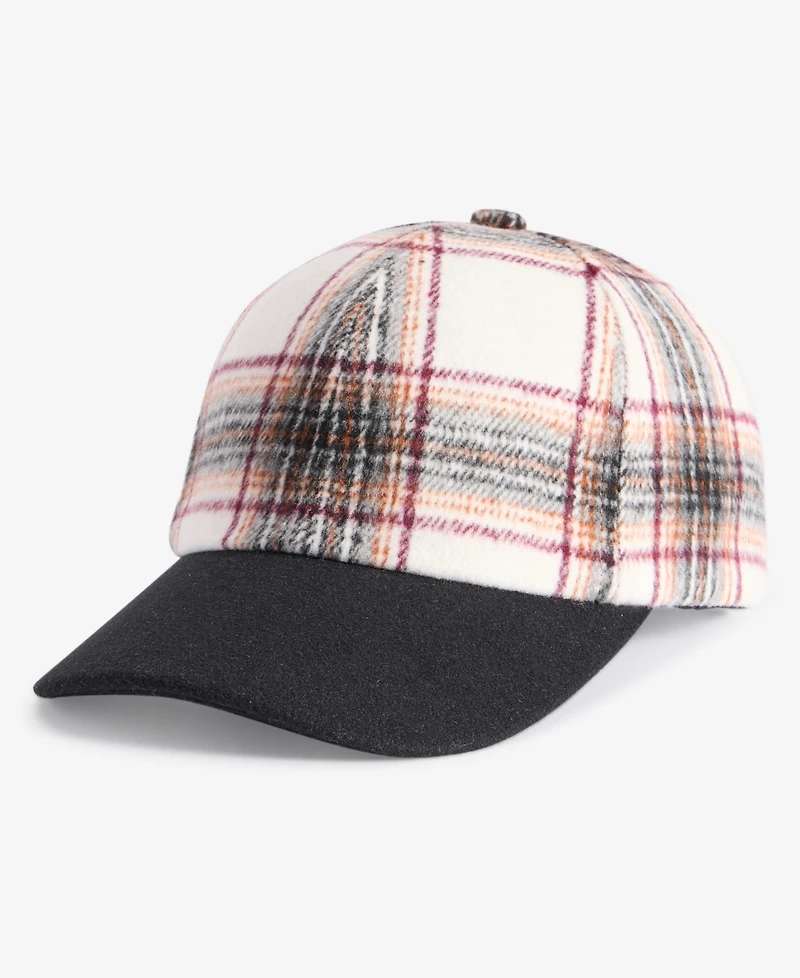 On 34th Plaid Baseball Cap, Macy's Exclusive